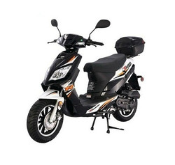 TAOTAO BLADE 50CC FREE MATCHING TRUNK GAS STREET LEGAL SCOOTER - Black