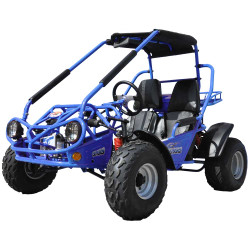 TrailMaster 200 Xrs Electric Start 4-Stroke, Single Cylinder, Air Cooled Go Kart - Blue