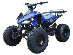 Veloz Cheetah 110cc, Air Cooled, 4-Stroke, 1-Cylinder, Automatic With Reverse -Blue