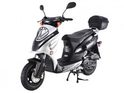 Veloz CY-50A 49cc Fully Automatic, Electric With Keys, Kick Start Back Up, Air Cooled