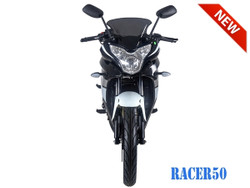 Veloz Racer50 49cc , Air Cooled, Fully Automatic, Electric With Keys, Kick Start Back Up