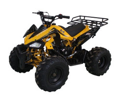 RPS High End JET-9 125cc ATV w/Steel Rims, Single Cylinder, 4 Stroke Yellow