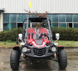 TrailMaster Blazer4 200EX, Air Cooled 4-Stroke, Single Cylinder Go Kart - FRONT VIEW