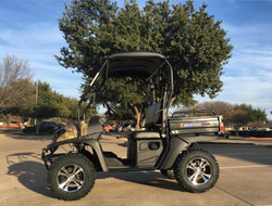 Tree camo - Trailmaster Taurus 200U (Side By Side) 4-Stroke, Single Cylinder, Air And Oil Cooled - Tree camo-Side-View