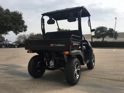 Camo green - TrailMaster Taurus 200G Gas UTV High/Low Gear-Golf Cart Style UTV, Hi/Low transmission, Custom Rims, Upgraded - Camo-Green-Back-View
