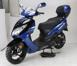 Amigo Phenom 150cc Scooter, 4 stroke, Electric and kick start -Blue