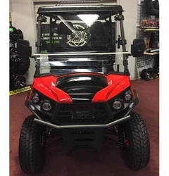 Red - Vitacci Rover-200 EFI 169cc (Golf Cart) UTV, 4-stroke, Single-cylinder, Oil-cooled Front view red