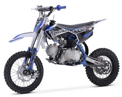 Trailmaster TM23 125cc Dirt Bike, Electric and Kick Start, Automatic Clutch - Orange