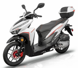 Vitacci Clash 200 EFI Scooter, Led Lights, Alloy Wheels White