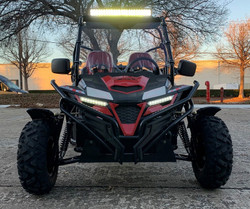 TrailMaster Cheetah 300EX Go Kart Red front