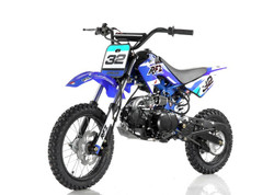Apollo DB-32 110CC Semi Automatic ( Kick Start ) 4 Stroke Air Cooled - Blue