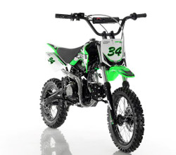 Roketa AGB-34CRF-110 Dirt Bike, Kick Start - Green
