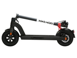 Gotrax G3 Electric Scooter - Black-folding-view