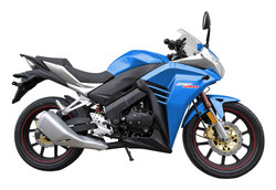 Vitacci GTT 250 Motorcycle Manual 5 Speed EPA DOT Approved - Blue