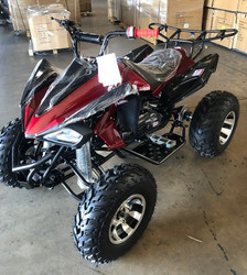 RPS ATV CRT200-4 (ATV-98L-200) Sport With Aluminum Wheels - Burgundy-Left-View