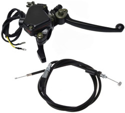 7/8" 22mm Thumb Throttle Cable with Dual Brake