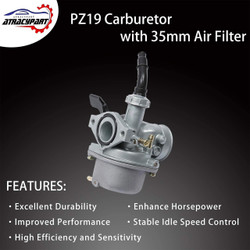 PZ19 Carburetor with 35mm Air Filter for 50cc 70cc 80cc 90cc 110cc 125cc