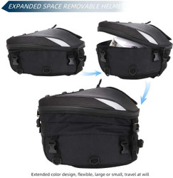 Motorcycle Seat Bag Tail Bag - Dual Use Motorcycle Backpack