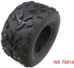 (Set of 2) 16X8-7 7" 4 Ply Rated Tubeless Tire for 50cc 70cc 90cc 110cc 125cc ATV