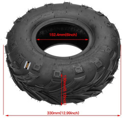 145/70-6 145x70x6 Tire Tubeless for Baja Blitz Dirt Bug Doodle Bug Motovox