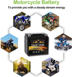 YTX14 BS ATV Battery High Performance - Maintenance Free - Sealed AGM YTX14-BS