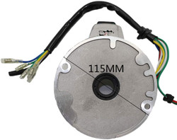 CNCMOTOK 2 Coil Ignition Magneto Stator Plate for 50cc 70cc