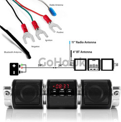 GoHawk RD8 Gen.2 Waterproof Bluetooth Motorcycle