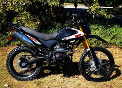 New Bashan Brozz Recon Dual Sports Zongshen 229cc Engine - White