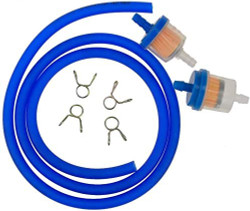 With Cap Fuel Tank+GY6 Filter Hose compatible Fits For Chinese Vehicles - Pipe