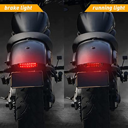 QUASCO Universal 12V Tail Light LED ATV Taillight Brake Lights Compatible with Yamaha Honda Kawasaki Suzuki 50cc 70cc 90cc 110cc 125cc Tao Tao Scooter Motorcycle-3