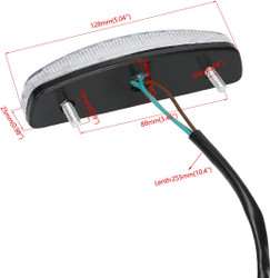 12V Front Head Light Lamp and Rear Brake Tail light for 50cc 70cc 90cc 110cc 125cc Taotao 110B Coolster 3050C Vitacci HAWK Peace Roketa Sunl BMS RPS Raider 6 ICEbear Chinese Quad ATV 4 Wheeler
