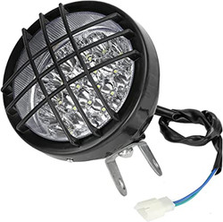 FVRITO 12V LED Front Head Light Lamp for 110cc 125cc 150cc 200cc 250cc TaoTao Coolster Roketa Yamoto Vitacci JCL Kazuma Peace RPS ICEbear Apollo Sej BULL KXD FARM Sunl Kandi ATV Quad 4 Wheeler Go Kart-1