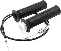 Royitay Throttle Cable 7/8" 22mm Handlebar Grip Throttle Cable Kill Switch Set For 49cc to 80cc Engine Parts Motorized Bicycle Push Bike