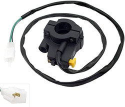 Royitay Throttle Cable 7/8" 22mm Handlebar Grip Throttle Cable Kill Switch Set For 49cc to 80cc Engine Parts Motorized Bicycle Push Bike