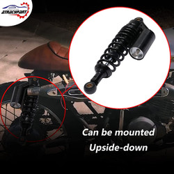 320mm Universal Motorcycle Rear Air Shock Absorbers Adjustable Rear Shock For Honda Kawasaki Suzuki Yamaha Go Kart Dirt Scooters Street Sport Bike 12.6
