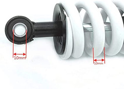 hongyu 280mm Air Shock Absorber Rear Suspension For 90cc 110cc125cc 150cc Dirt Bike Motorcycle ATV Motor Scooter