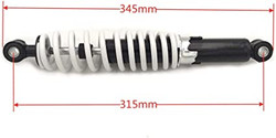 hongyu 315mm Air Shock Absorber Rear Suspension For 90cc 110cc125cc 150cc Dirt Bike Motorcycle ATV Motor Scooter