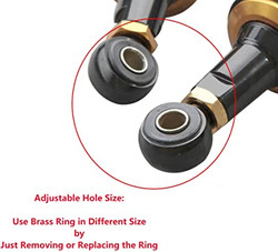 Newsmarts 2pcs Adjustable 320mm Motorbike Air Shock Absorbers Universal Fit for Honda Suzuki Yamaha Kawasaki ATV Go Kart Quad Dirt Sport Bikes
