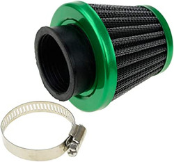 ATV 35mm Air Filter for 50cc 70cc 80cc 90cc 110cc 125cc Taotao Sunl Baja Roketa Honda CRF Dune Buggy Four Wheeler Quad Dirt Pit Bike Parts Green
