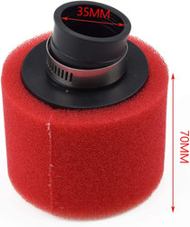HIAORS Foam Pod 35mm Air Filter for 50cc 70cc 90cc 110cc Kazuma Sunl Coolster Atv Taotao Go Kart Parts