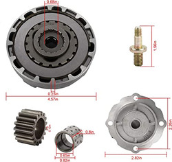 AuInLand Clutch Assembly 17 Teeth Fit
