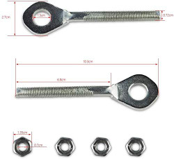 Serdokntbig 0.4" Chain Axle Adjuster