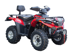 Rps Brand New 300Cc Atv 4X4 Carburetor, With Rear Seat Bluetooth & Winch