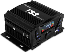 Go-Hawk Gen.3 Motorcycle Weatherproof Bluetooth Speakers 7/8-1.25 in. Handlebar Mount MP3 Music Player Sound Audio Stereo Amplifier System ATV UTV w/AUX, USB, Micro SD, FM Radio, 2-Speaker