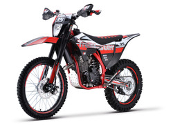 Trailmaster Dirt Bike TM35 off-road, Electric And Kick Start, 5 Gear Manual Clutch - Red