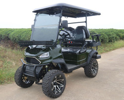 T-40 DLX 4-SEATER UTV, ELECTRIC GOLF CARTS - BLACK