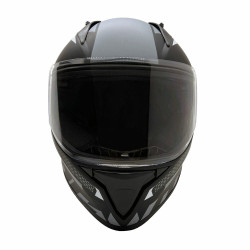 Full Face MMG Helmet. Model Bolt. Color: Matte Black/Gray. Size: M. *DOT APPROVED*