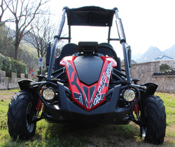 Trailmaster Blazer I200R Electric Motor, Fully Automatic With Reverse - Red