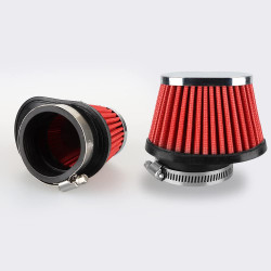 NIBBI Motorcycle Air Filter,Universal Air Filters for Dirt Bike,55mm Air Filters for Dirt Bike, Pit Bike, Bike, Mini Bike, GY6,ATV And Other Bikes.