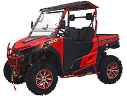 MASSIMO T-BOSS 760 EFI UTV, 585CC, 4-STROKE SINGLE CYLINDER, LIQUID COOLED SOHC - RED